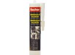 Fischer Silicone Universale Bianco, Sigillante Resistente Per Interni Ed Esterni - 310Ml