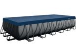 Intex 28087 Telo Copri Piscina Rettangolare Deluxe 732X366 Cm Con Sporgenza Di 20 Cm