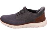 Scarpa Slip-On Rieker Da Uomo In Grigio, Misura 47