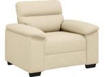 Vidaxl Poltrona Crema 100X81X84 Cm Tessuto