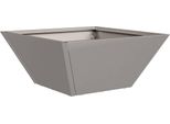 Vidaxl Fioriera Da Giardino Rusty 35 X 35 X 15 Cm Acciaio Resistente Alle Intemperie
