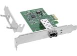Inline Gigabit Netzwerkkarte 1X Sfp Fiber 1Gb/S Pcie X1 Inkl. Lp Slotblech (51125N)
