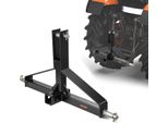 Vevor Gancio Di Traino A 3 Punti 660X165X450 Mm, Attacco A Tre Punti Per Trattori Di Categoria 1360 Kg, Adattatore Per Gancio Di Traino, Compatibile Con Kubota, Mahindra, Ford, Yanmar, John Deere