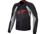 Giacca TROOP-AIR, Alpinestars (Nero/Grigio Chiaro/Rosso, Taglia Xl)