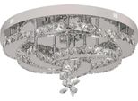Lampada Da Soffitto In Cristallo, Led Dimmerabile, Design Moderno, 8030, Luminosità Dimmerabile