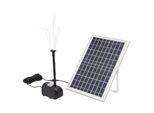 Pompa Solare Per Pozzi, Portata Massima 1000L/H, Colonna D'acqua 200Cm, 17V