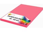 Carta Colorata A4 120G Rosa Intensiva 100 Fogli