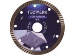 Disco Diamantato Fliesen Pro T Ø 125 Mm Foro 22,23 Mm Altezza Segmento 7 Mm Spessore Segmento 1,6 Mm Smerigliatrice Angolare