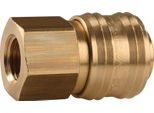 Attacco Rapido Dn 7,2, Filettatura Femmina In Ottone Grezzo Filettatura G 1/4 ″ 11,89 Mm