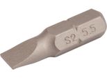 Bit Per Viti Con Intaglio 5,5 Mm Lunghezza 25 Mm 1/4 ″ C6.3 Spessore Tagliente 1 Mm