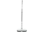 Mocio Elettrico Senza Fili, Serbatoio Dell'acqua Da 350 Ml, Regolabile In Altezza, Illuminazione A Led, Bianco, Eu