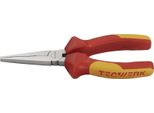 Pinze A Becchi Lunghi Lunghezza Totale 160 Mm Pinze Cromate Lunghe, Piatte Manici Multicomponente Vde