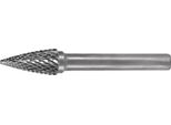 Fresa Spg Ø 6 Mm Lunghezza Testa 18 Mm Gambo Ø 6 Mm Croce Di Dentatura In Metallo Duro