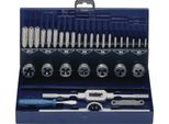 Set Di Utensili Per Filettatura M3-M12, 32 Pezzi, Cassetta In Metallo Hss