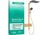 Hansgrohe Piastra Doccia Raindance Alive Q 210/340 A 2 Getti Con Termostatico Bbr