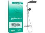 Hansgrohe Pipe Doccia Raindance Alive S Puro 300 1Jet Con Ecostat Element Chrom