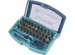 Assortimento Di Bit 33 Pezzi A Taglio/Ph/Pzd/T/6Kt./Bit A Cricchetto