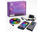 Evura Goods - Striscia Led - 5 Metri - Rgb - Con Telecomando E App Per Telefono - Dimmerabile - Illuminazione Intelligente A Led - Strisce Led - Timer E Musica
