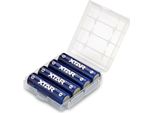 Batteria Ricaricabile Xtar R6 / Aa 1,5V Li-Ion 2500Mah Con Protezione - 4 Pezzi