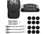 Kit Di Riparazione Pneumatici Per Bicicletta 21Pcs - Strumento Di Avviamento Per Bicicletta 16 In 1 Multifunzione