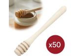 50X Cucchiaio Da Miele In Legno 18 Cm | Cucchiaio Da Miele Naturale Set