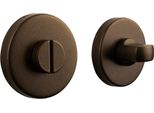 Lavuzo Wc Lock Rosone Rotondo In Bronzo - Per Set