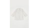 Mod Jeans | Camicetta Per Bambina - Cotone - Bianco - Righe Eleganti - Comoda Per La Scuola E Il Tempo Libero Taglia 146, Età 11 Anni