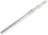 Asta Telescopica Del Pulitore Della Piscina Asta Rinforzata Della Maniglia Della Lega Di Alluminio Asta Della Piscina Che Pulisce La Rete Di Pesca Di Salvataggio Palo 120CM Senza Foro D'attaccatura 62Cm/2.4In