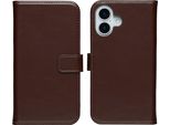 Cover Per Iphone 17 - Vera Pelle - Selencia Flip Flap - Marrone