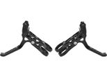 Meijun 1Pair Leva Del Freno Della Bicicletta In Lega Di Alluminio Per Brompton 3Sixty Mountain Bike Nero