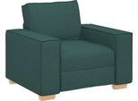 Vidaxl Poltrona Divano Verde Scuro 100X78X84 Cm Tessuto