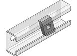 Piastra Filettata Mefa, M12 38X17 Gvz