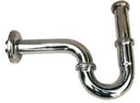 Sifone Tubolare Teka Per Lavabo Da 5/4 Di Pollice Senza Valvola, Cromo
