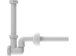 Hutterer & Lechner Hl HLSB135/30 Sifone Per Wc E Bidet Dn32X5/4 Con Inserto Di Pulizia E Rosone
