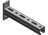 Staffa Mefa Profilo A C 45/45, L= 420 Mm Pannello Longitudinale Gvz