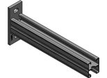 Staffa Mefa Profilo C 45/52, L= 525 Mm Piastra Longitudinale Gvz