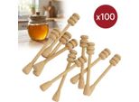 Set Cucchiaio Da Miele In Legno CC10 Cucchiaio Da Miele 50 Pezzi