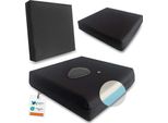 Valentia Medical Cuscino Di Seduta Ortopedico In Schiuma + Memory Foam Soft - Rivestimento Interno 100% Impermeabile Cuscino Multiuso Per Esterni - Ortopedico