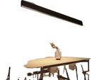 Lampada A Sospensione, Design Moderno, Installazione Versatile, 4000K, Nero