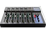 Mixer Audio, 7 Canali, Alimentazione Phantom 48 V, Nero