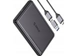 Orico 2,5" Sata Iii Hdd/Ssd Enclosure USB-C 5Gbs, Uasp E Trim, 6TB, , Design Robusto"