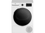 Beko BMURT481BI_IT 8Kg, Classe C, Motore Inverter, Display Digitale, Funzione A Vapore Steamcure™, Colore Bianco, Oblò Nero