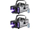 Macchina Della Nebbia, Telecomando, Illuminazione Rgb, Zq10016-2Pcs, Spina Ue