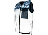 Wowow Towson, Gilet, Unisex, Adulto, 2 Tasche, Cerniera, Blu, Bianco