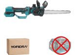 Motosega Elettrica, Motore Brushless, Barra Telescopica, Senza Batteria