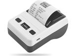 Inf Stampante Termica Portatile Bluetooth 58Mm - Connettività Usb, Per Ricevute Bianco
