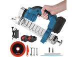 Ingrassatore Elettrico, Alta Pressione, Motore Brushless, 2 Batterie, Eu