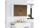 Syfax™ Pensile Da Cucina Lucca Rovere Marrone In Legno Multistrato