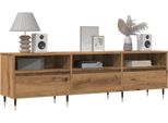 Syfax™ Mobile Porta Tv Rovere Artigianale 150X30X44,5 Cm Multistrato