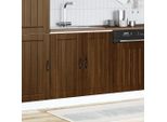 Syfax™ Mobile Base Lavello Lucca Rovere Marrone In Legno Multistrato